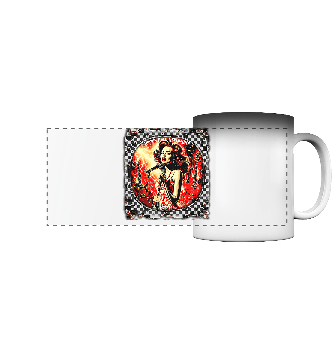 Rock´n Roll 3 - Panorama Magic Mug