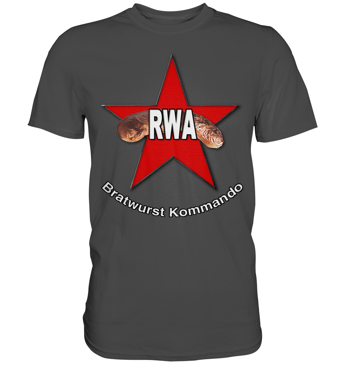 Rote Wurst Armee - Bratwurst Kommando - Premium Classic T-Shirt