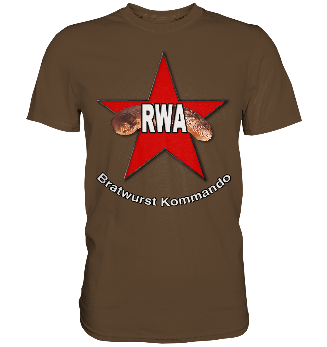 Rote Wurst Armee - Bratwurst Kommando - Premium Classic T-Shirt