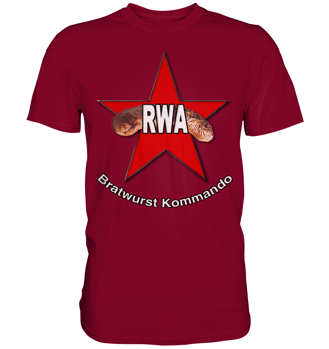 Rote Wurst Armee - Bratwurst Kommando - Premium Classic T-Shirt