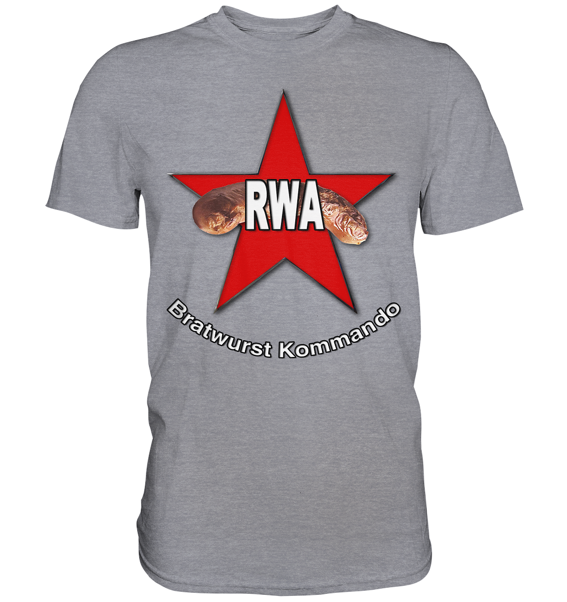 Rote Wurst Armee - Bratwurst Kommando - Premium Classic T-Shirt