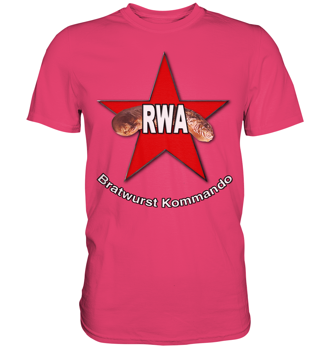 Rote Wurst Armee - Bratwurst Kommando - Premium Classic T-Shirt