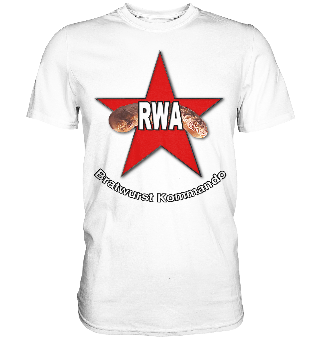 Rote Wurst Armee - Bratwurst Kommando - Premium Classic T-Shirt