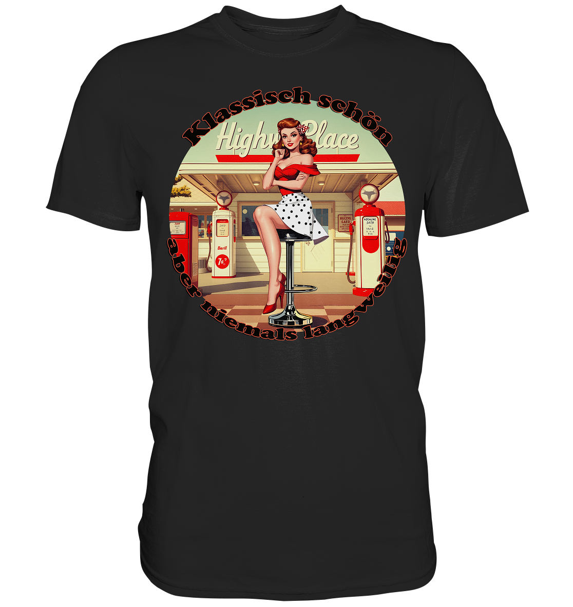 Pinup 9 - Premium Shirt