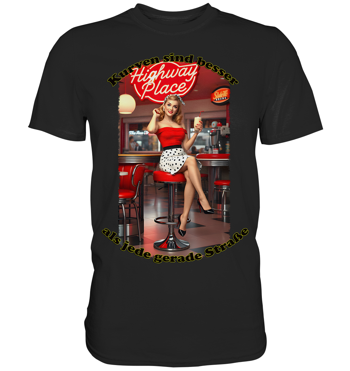 Pinup 3 - Premium Shirt