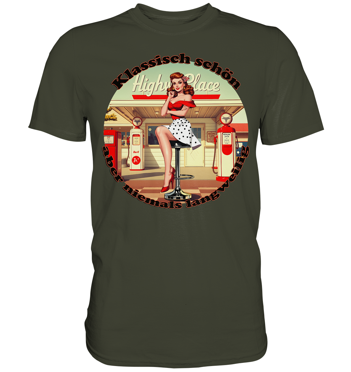 Pinup 9 - Premium Shirt