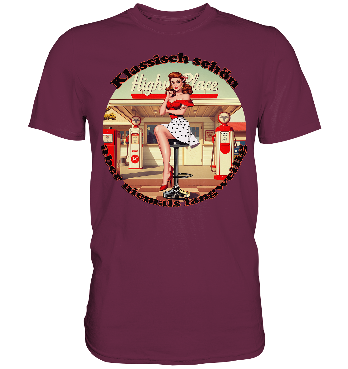 Pinup 9 - Premium Shirt