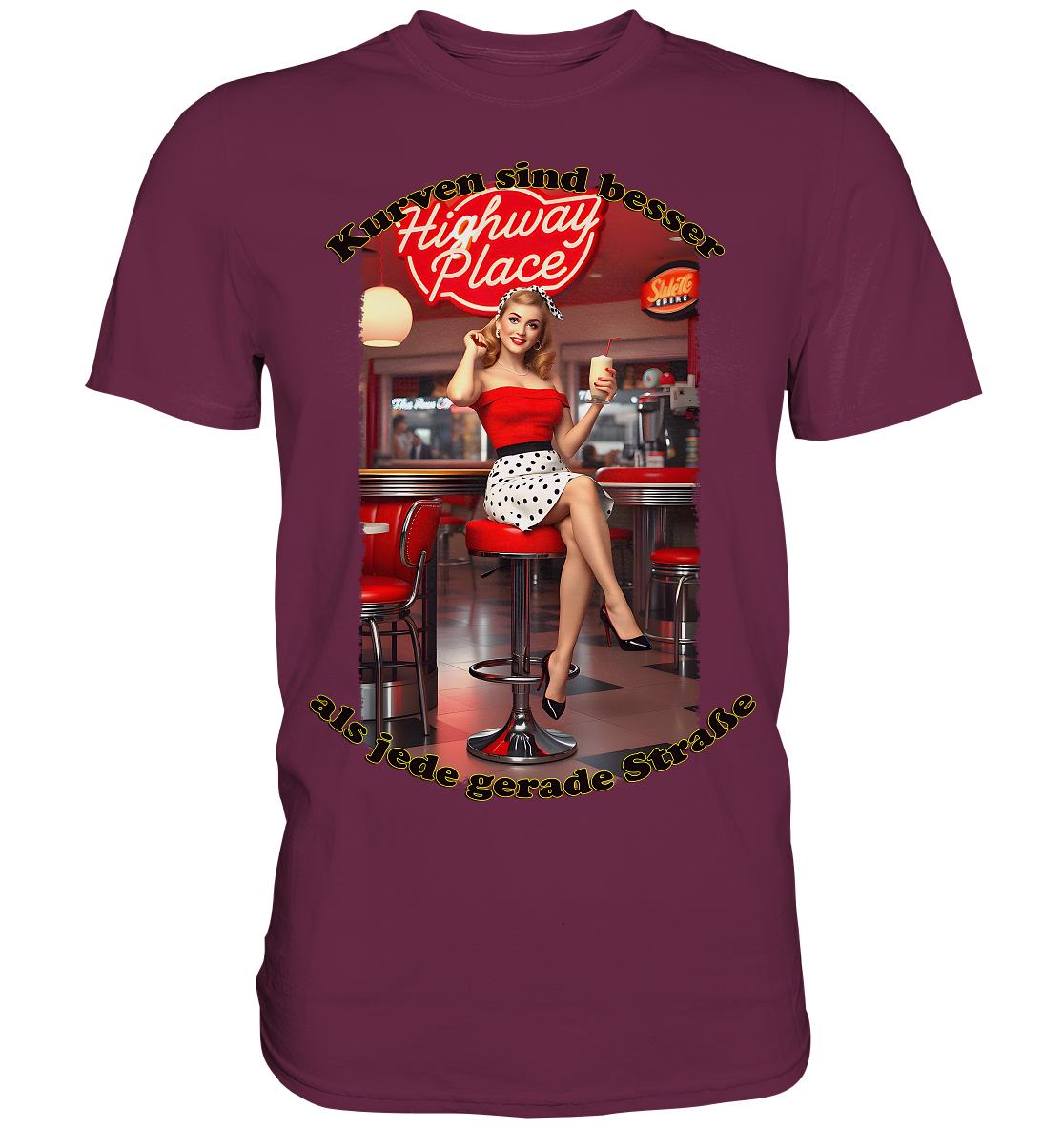 Pinup 3 - Premium Shirt