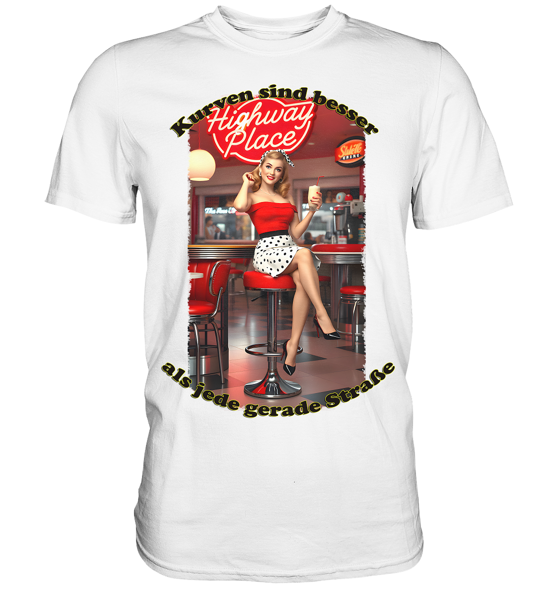 Pinup 3 - Premium Shirt