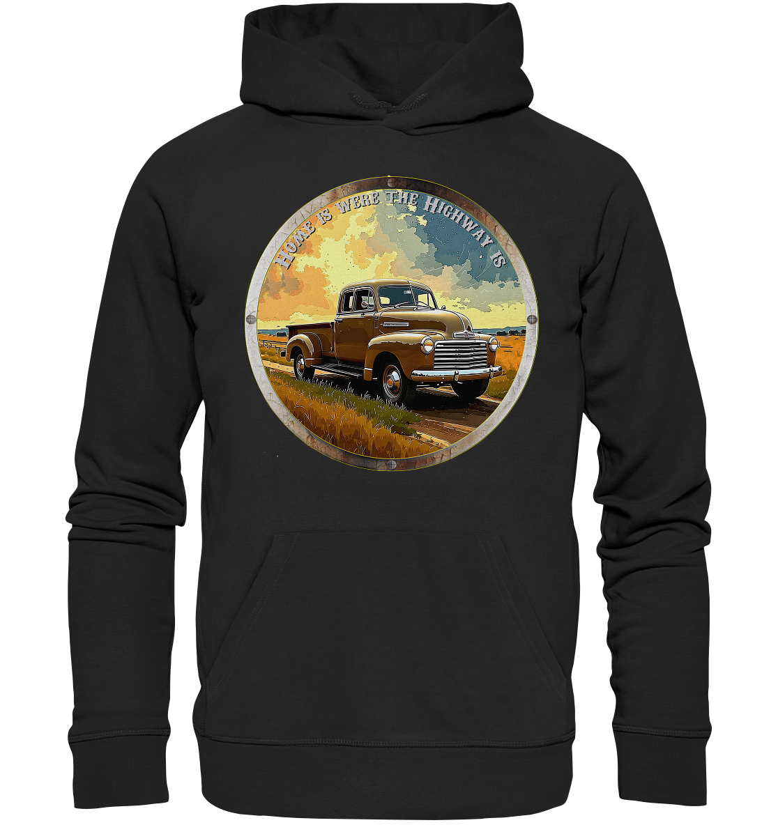 HighwayPlace 7 - Premium Unisex Hoodie