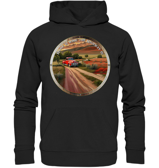 HighwayPlace 8 - Premium Unisex Hoodie