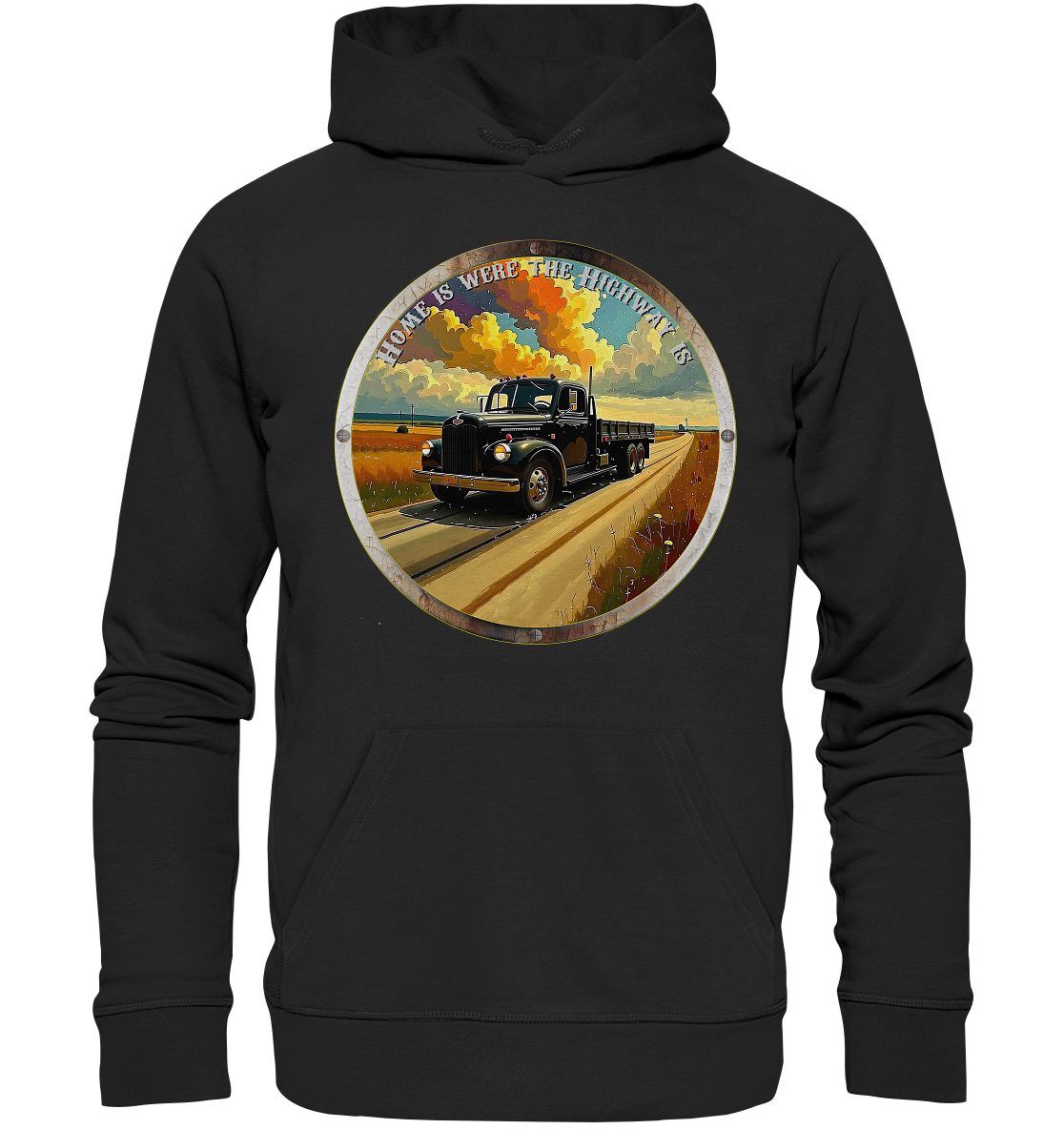 HighwayPlace 9 - Premium Unisex Hoodie