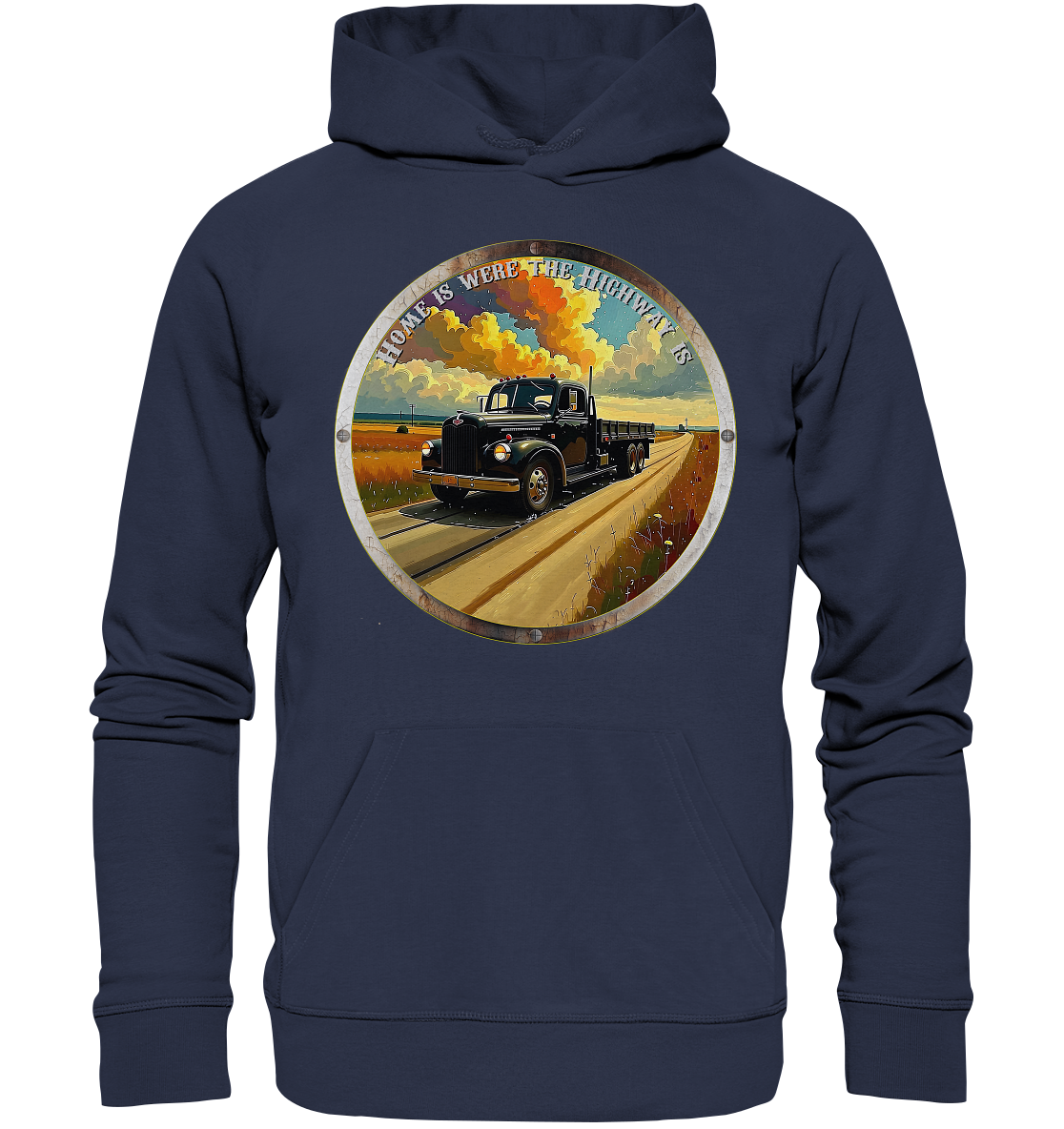 HighwayPlace 9 - Premium Unisex Hoodie