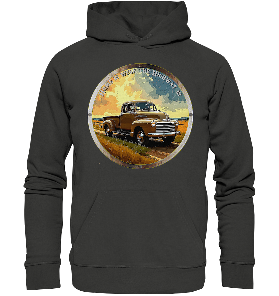 HighwayPlace 7 - Premium Unisex Hoodie