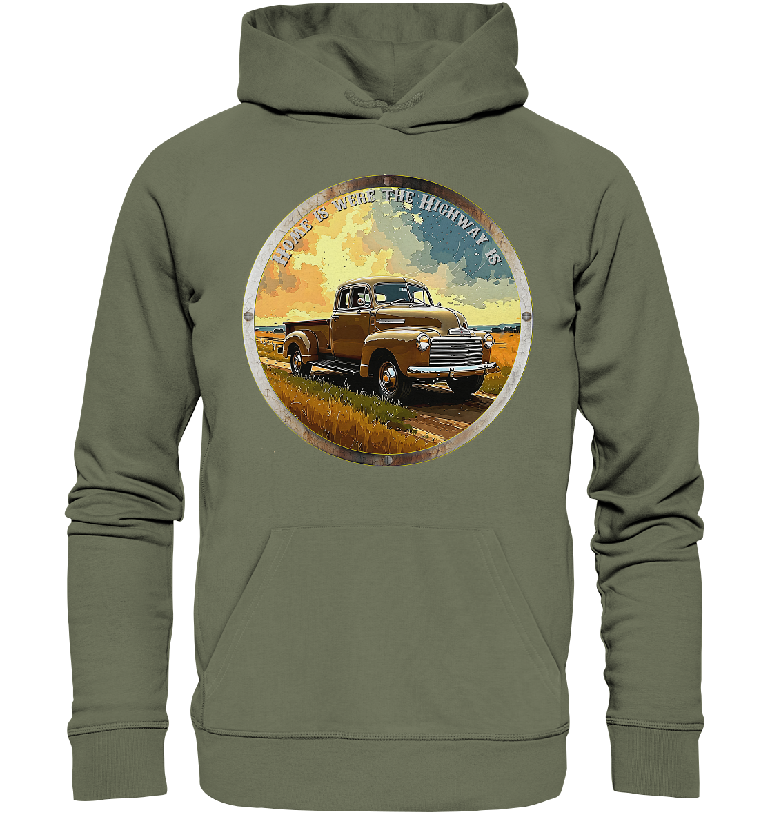 HighwayPlace 7 - Premium Unisex Hoodie