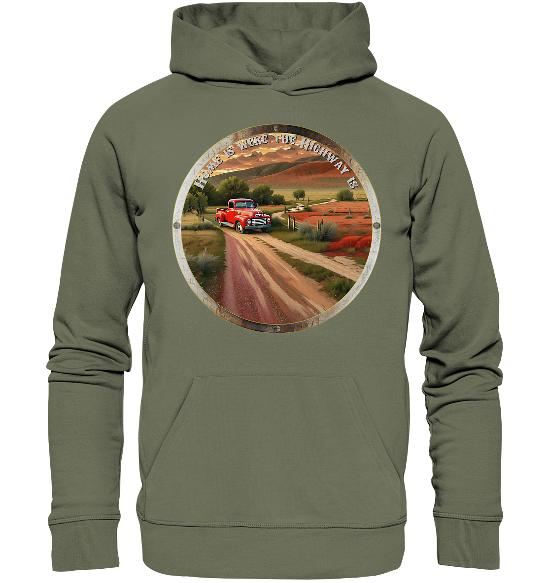 HighwayPlace 8 - Premium Unisex Hoodie