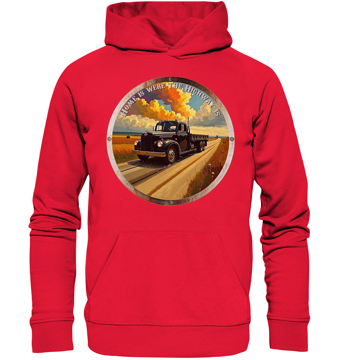 HighwayPlace 9 - Premium Unisex Hoodie