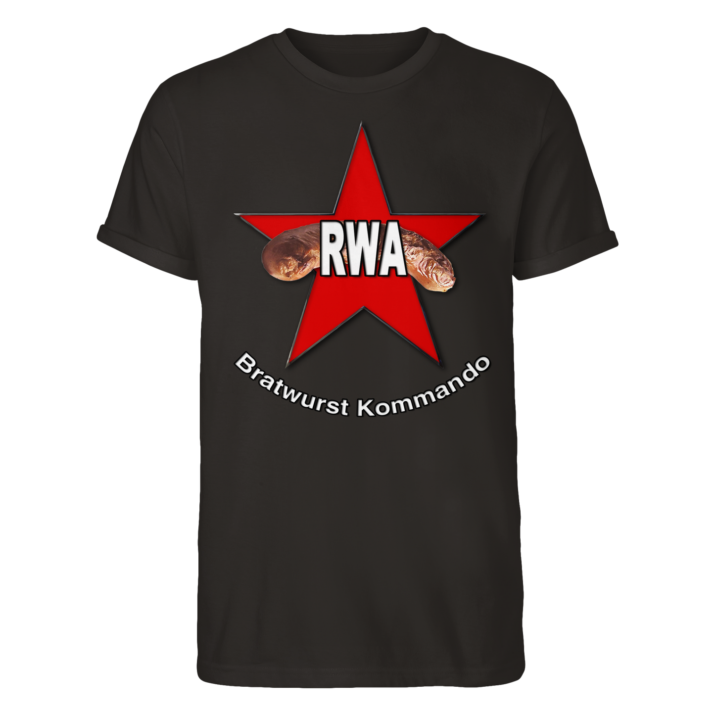 Rote Wurst Armee - Bratwurst Kommando - Roll-Up T-Shirt