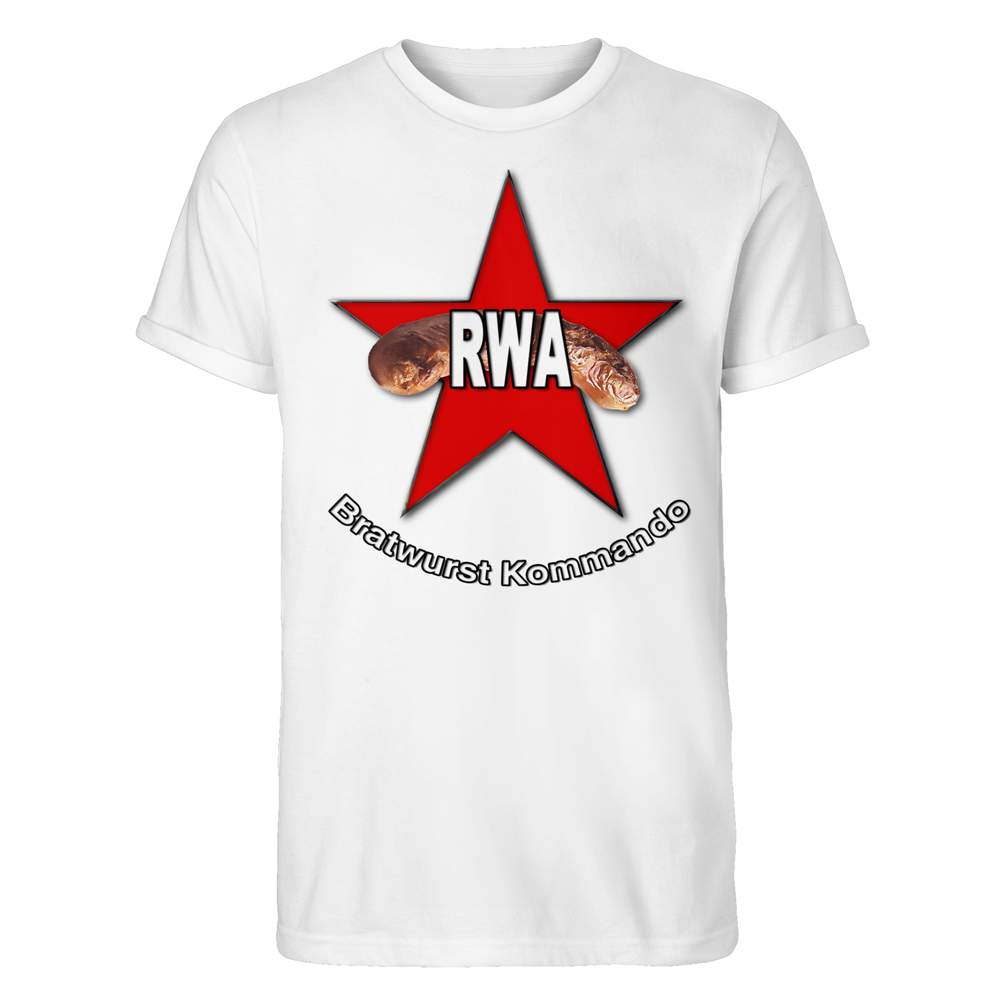 Rote Wurst Armee - Bratwurst Kommando - Roll-Up T-Shirt