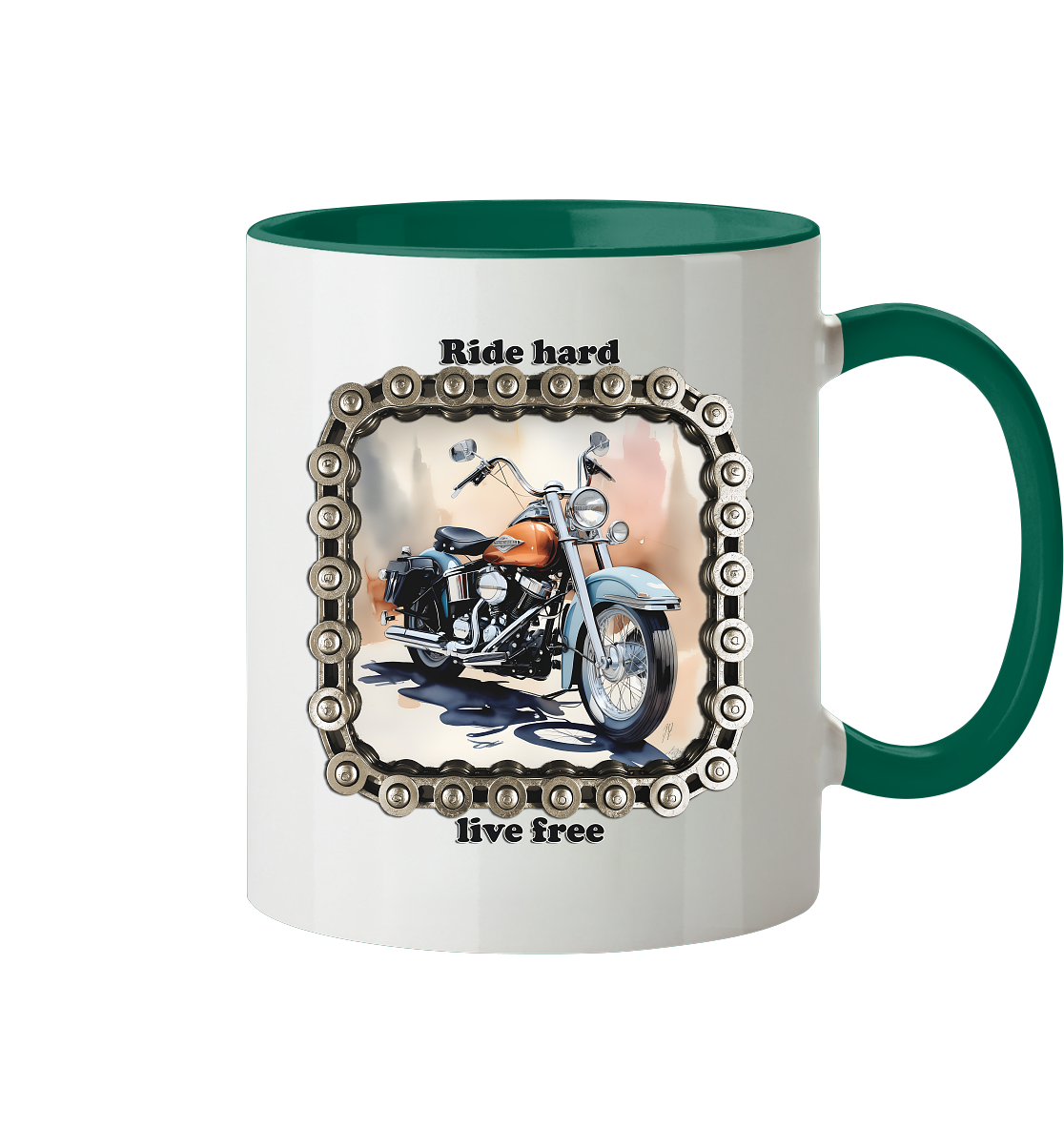 Bike8 - Tasse zweifarbig