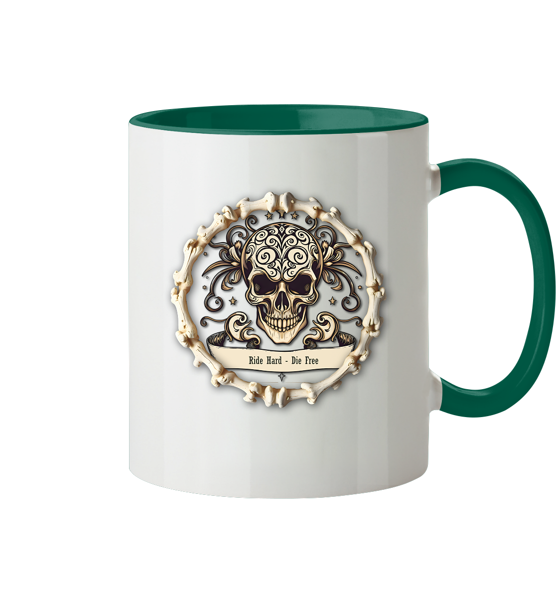 New Deathhead4 - Tasse zweifarbig