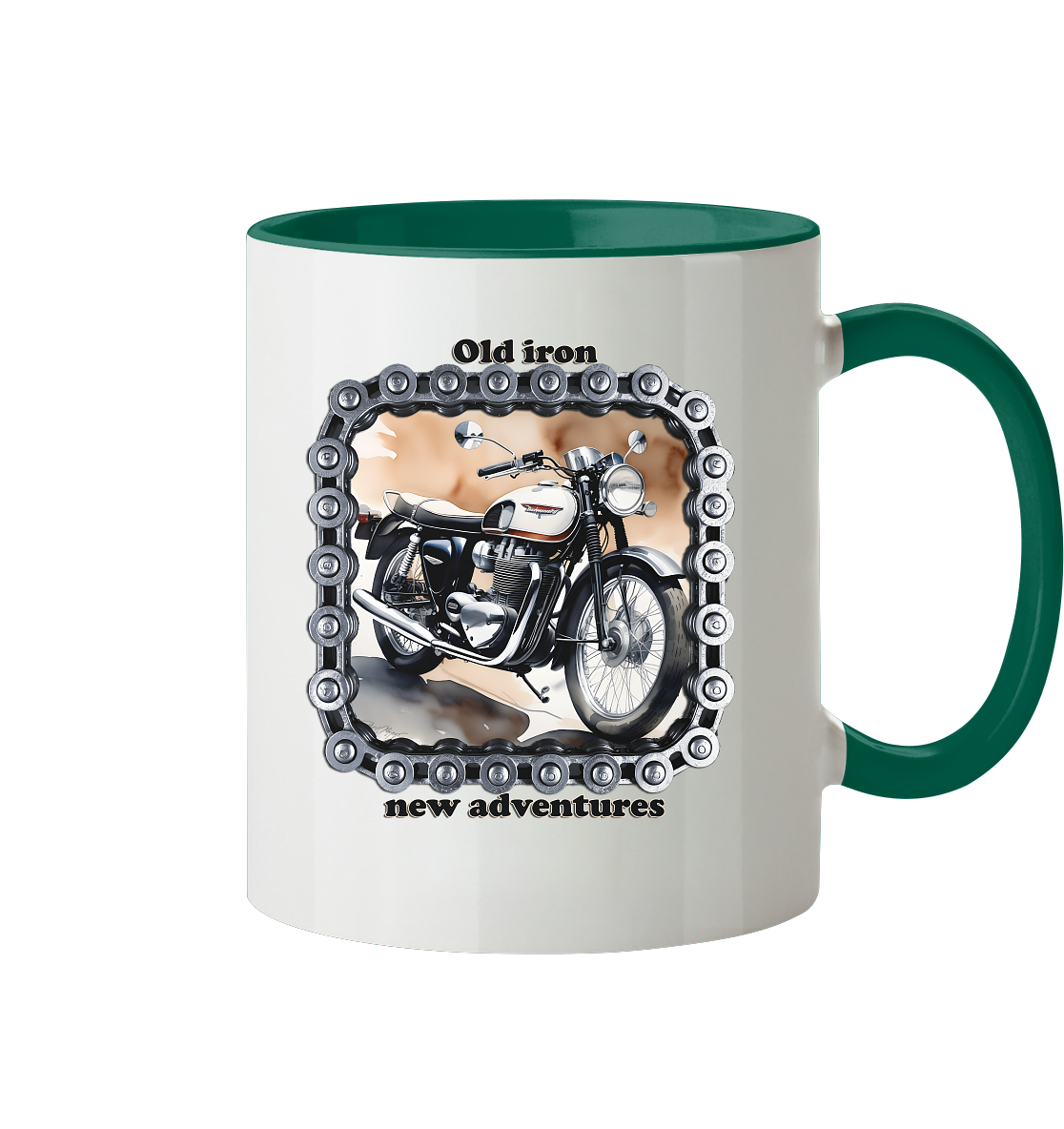 Bike3 - Tasse zweifarbig