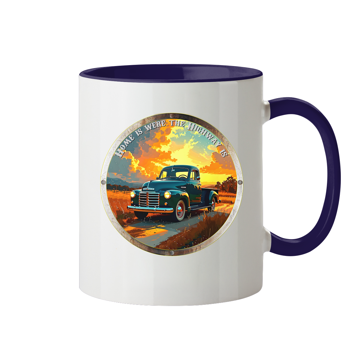 HighwayPlace  - Tasse zweifarbig