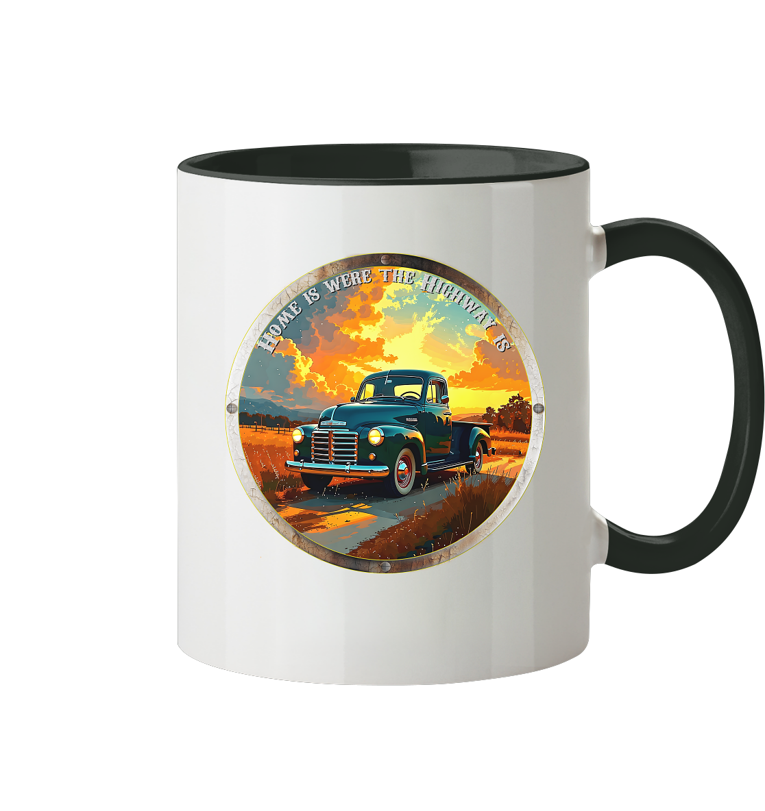 HighwayPlace  - Tasse zweifarbig