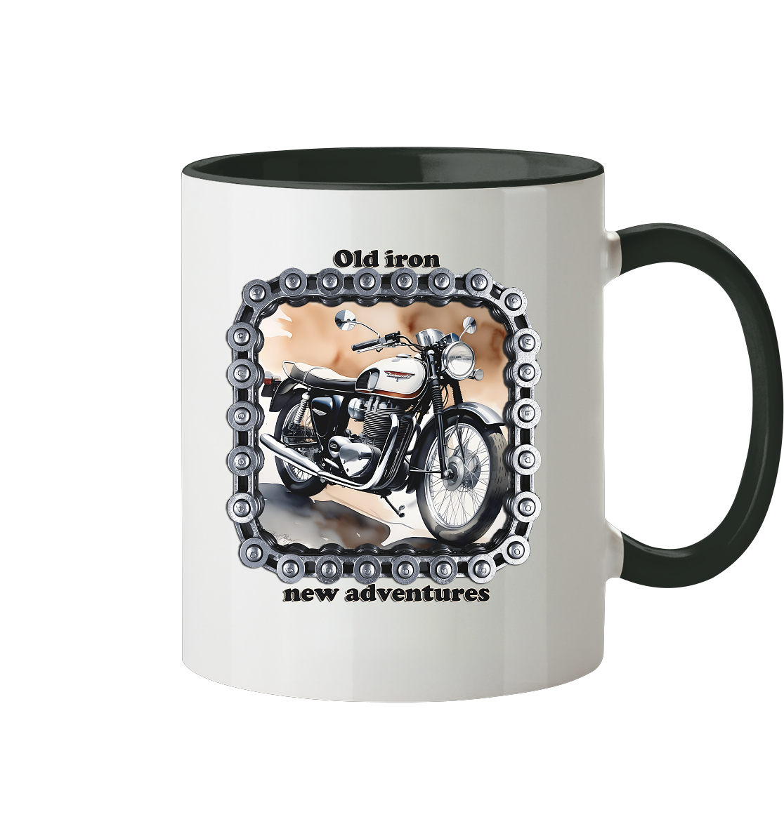 Bike3 - Tasse zweifarbig