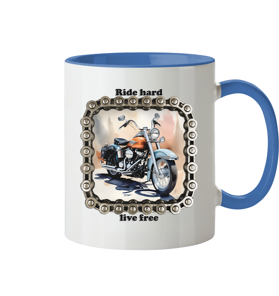 Bike8 - Tasse zweifarbig