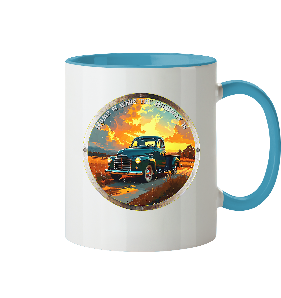 HighwayPlace  - Tasse zweifarbig