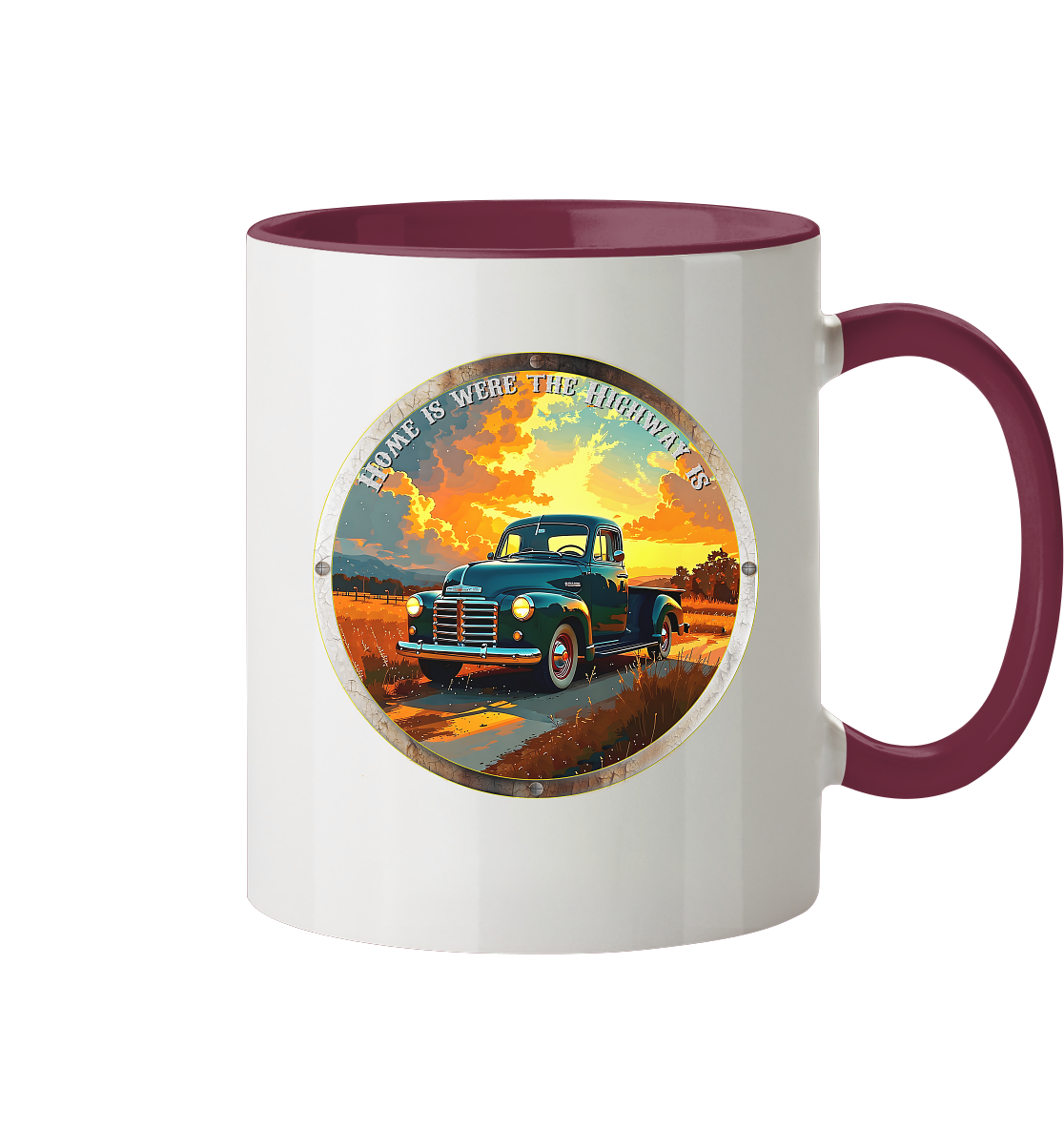 HighwayPlace  - Tasse zweifarbig