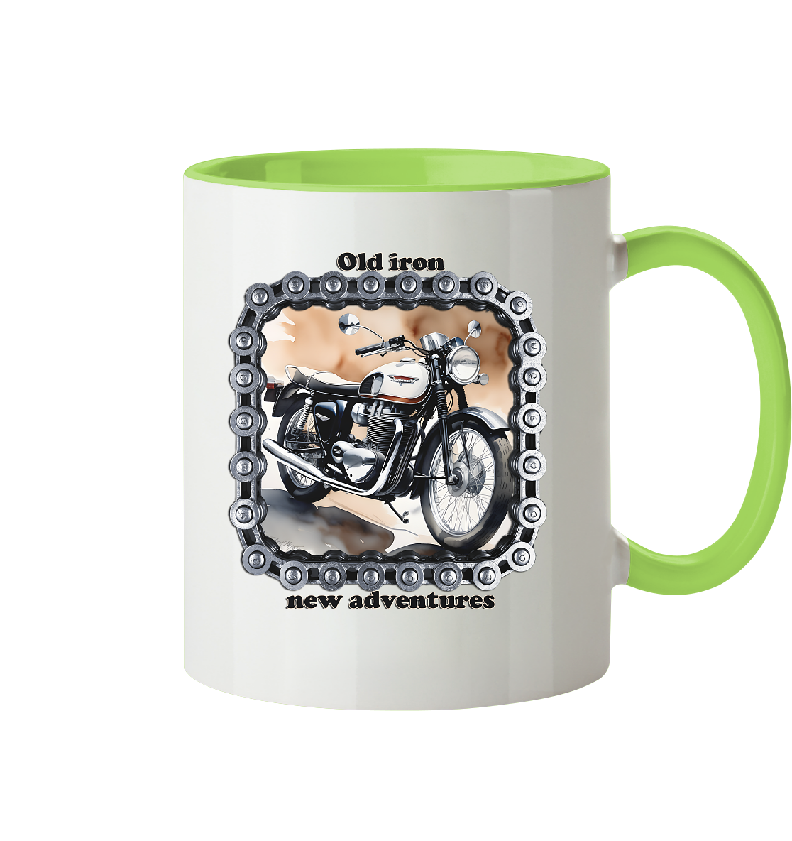 Bike3 - Tasse zweifarbig