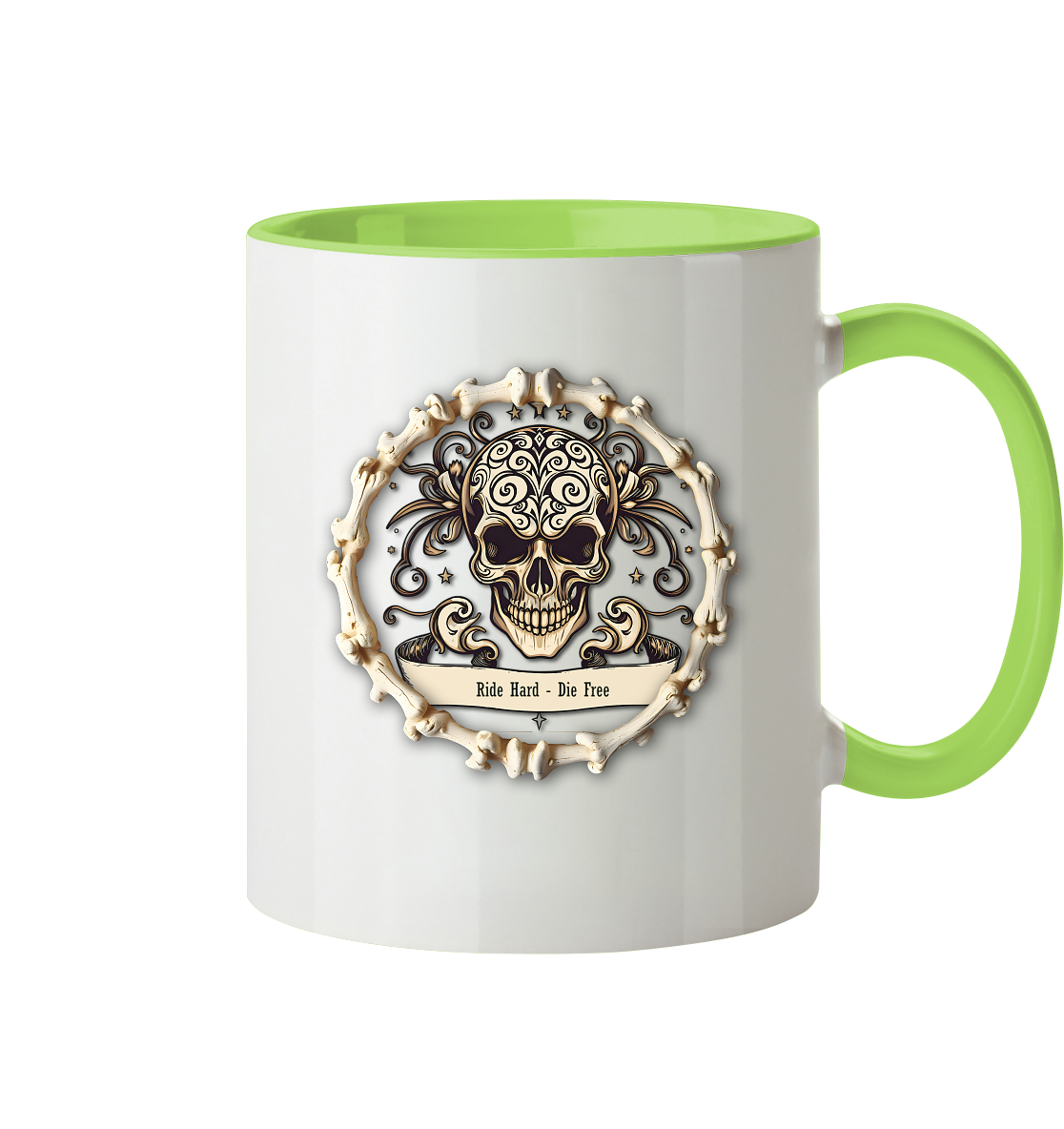 New Deathhead4 - Tasse zweifarbig