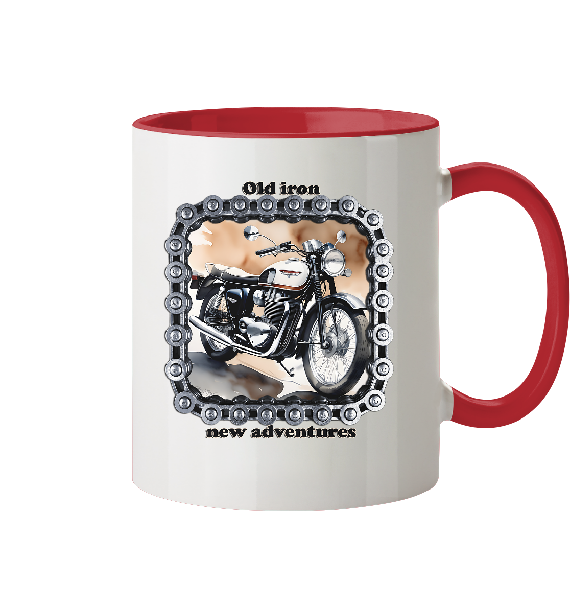 Bike3 - Tasse zweifarbig