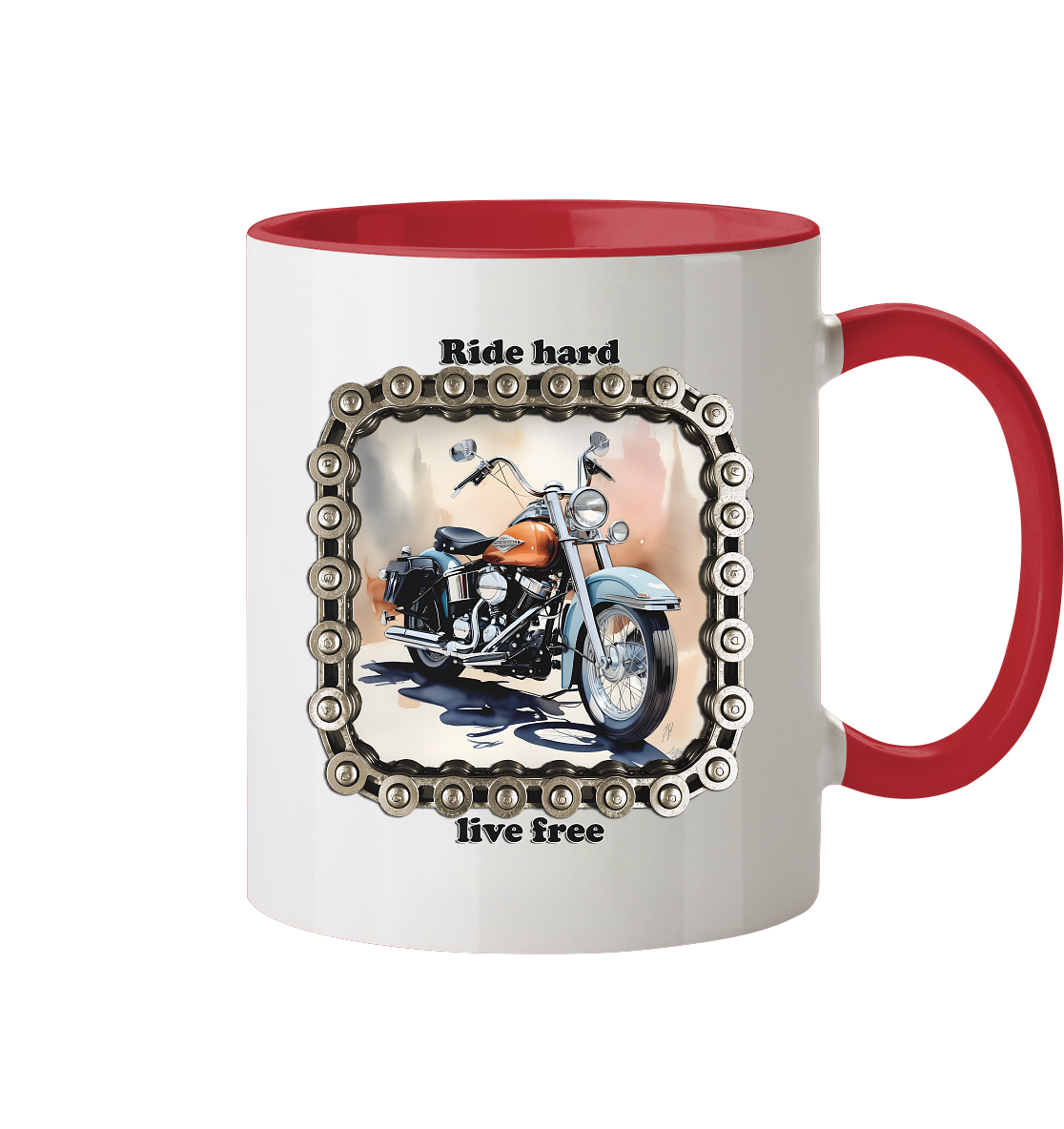 Bike8 - Tasse zweifarbig