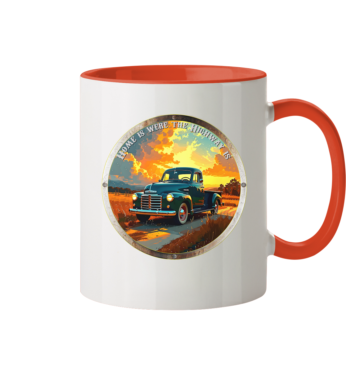 HighwayPlace  - Tasse zweifarbig