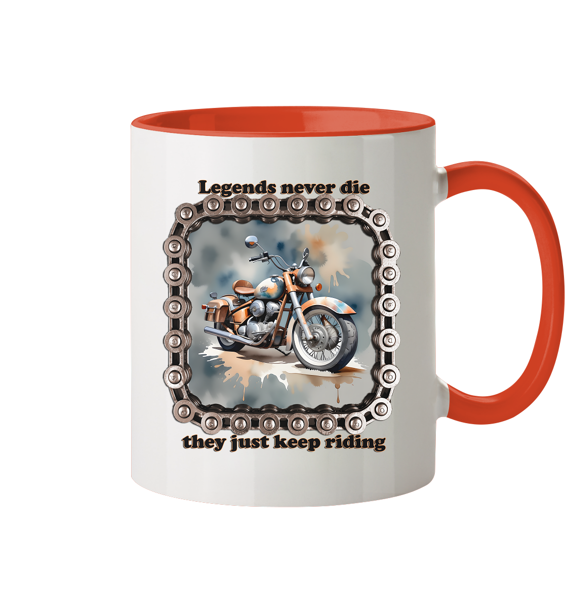 Bike5 - Tasse zweifarbig