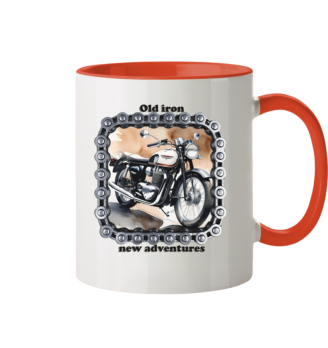 Bike3 - Tasse zweifarbig