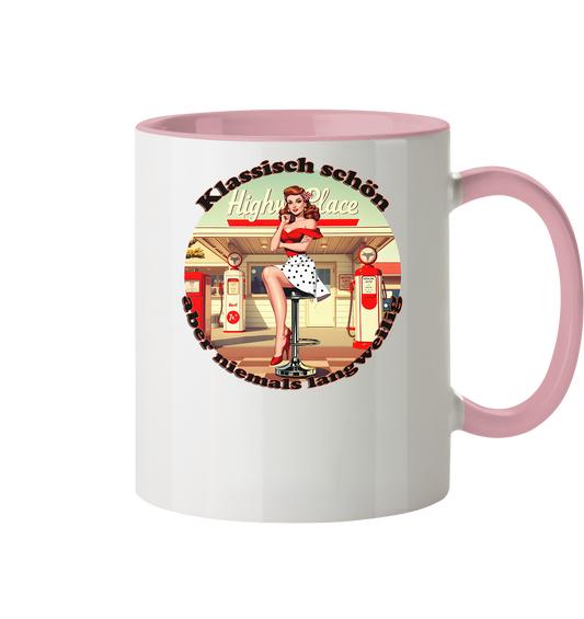 Pinup 9 - Tasse zweifarbig