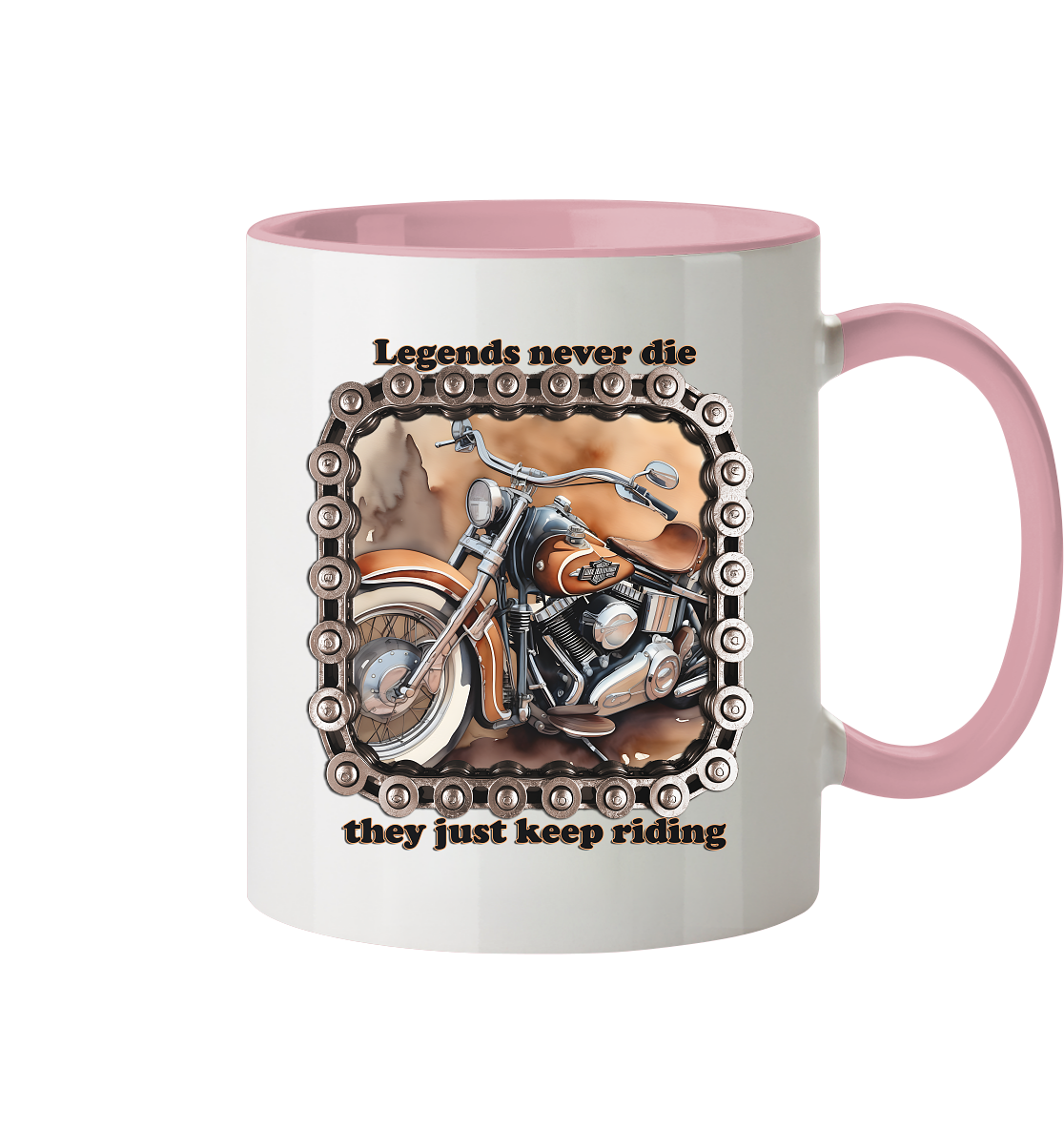 Bike6 - Tasse zweifarbig