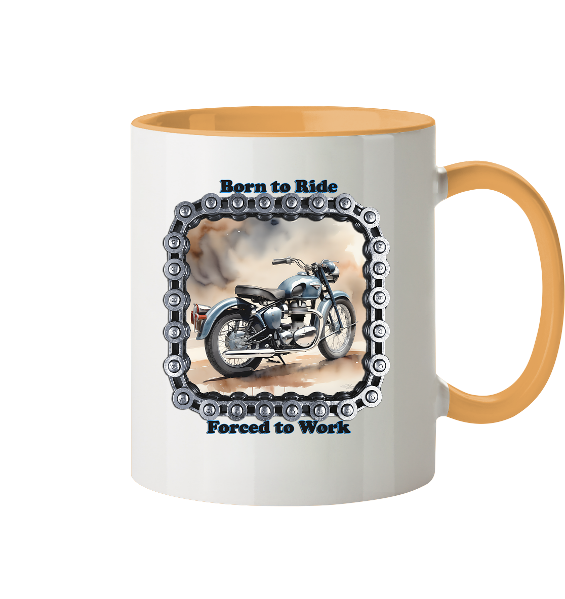 Bike2 - Tasse zweifarbig