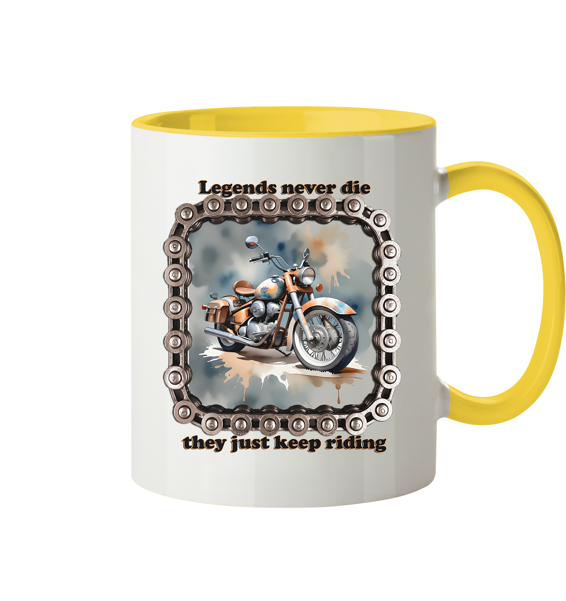 Bike5 - Tasse zweifarbig