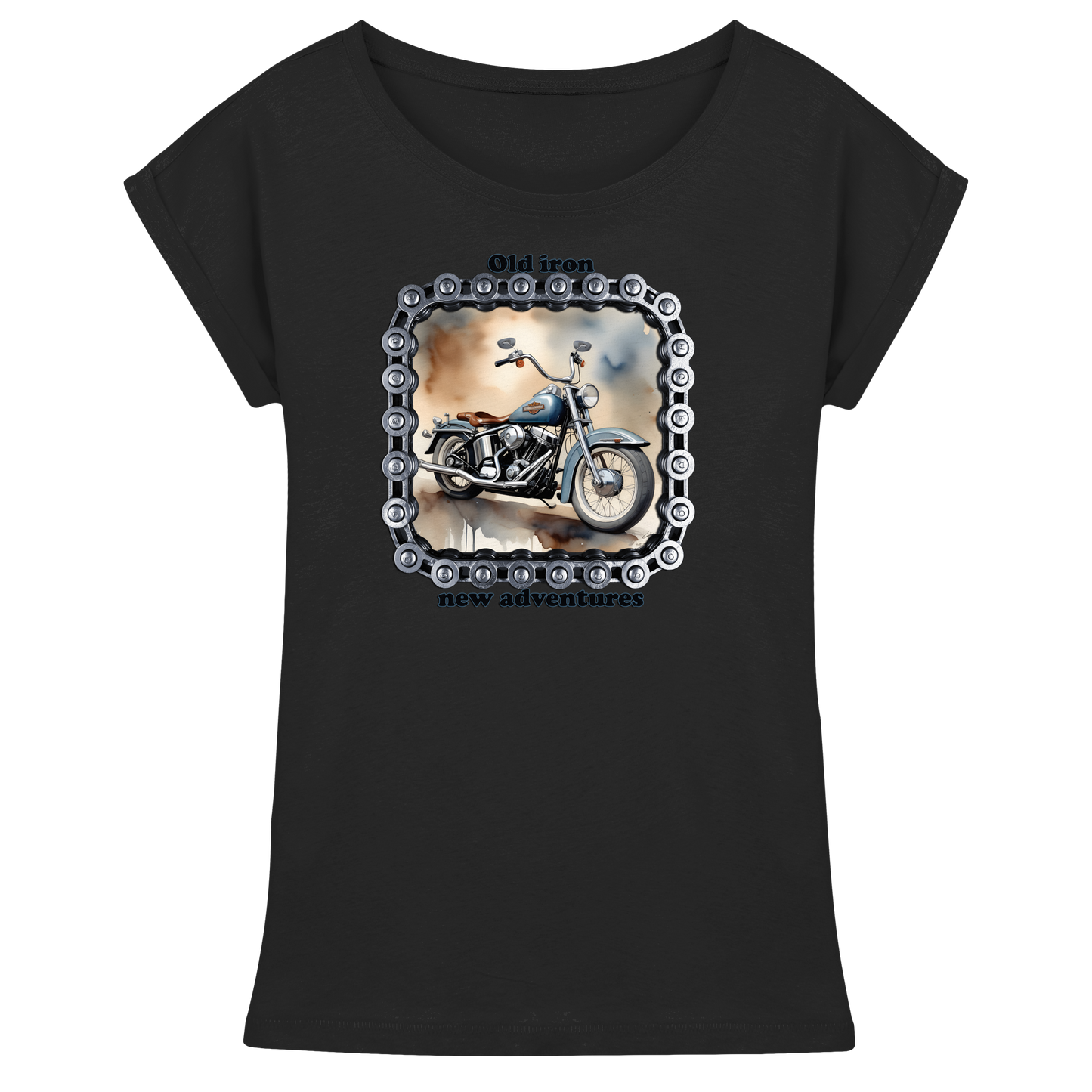 Bike4 - Womens Extended Shoulder T-Shirt