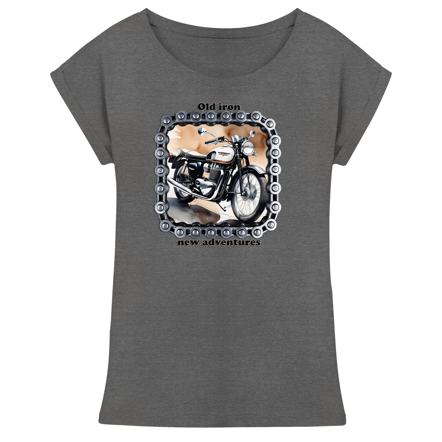 Bike3 - Womens Extended Shoulder T-Shirt