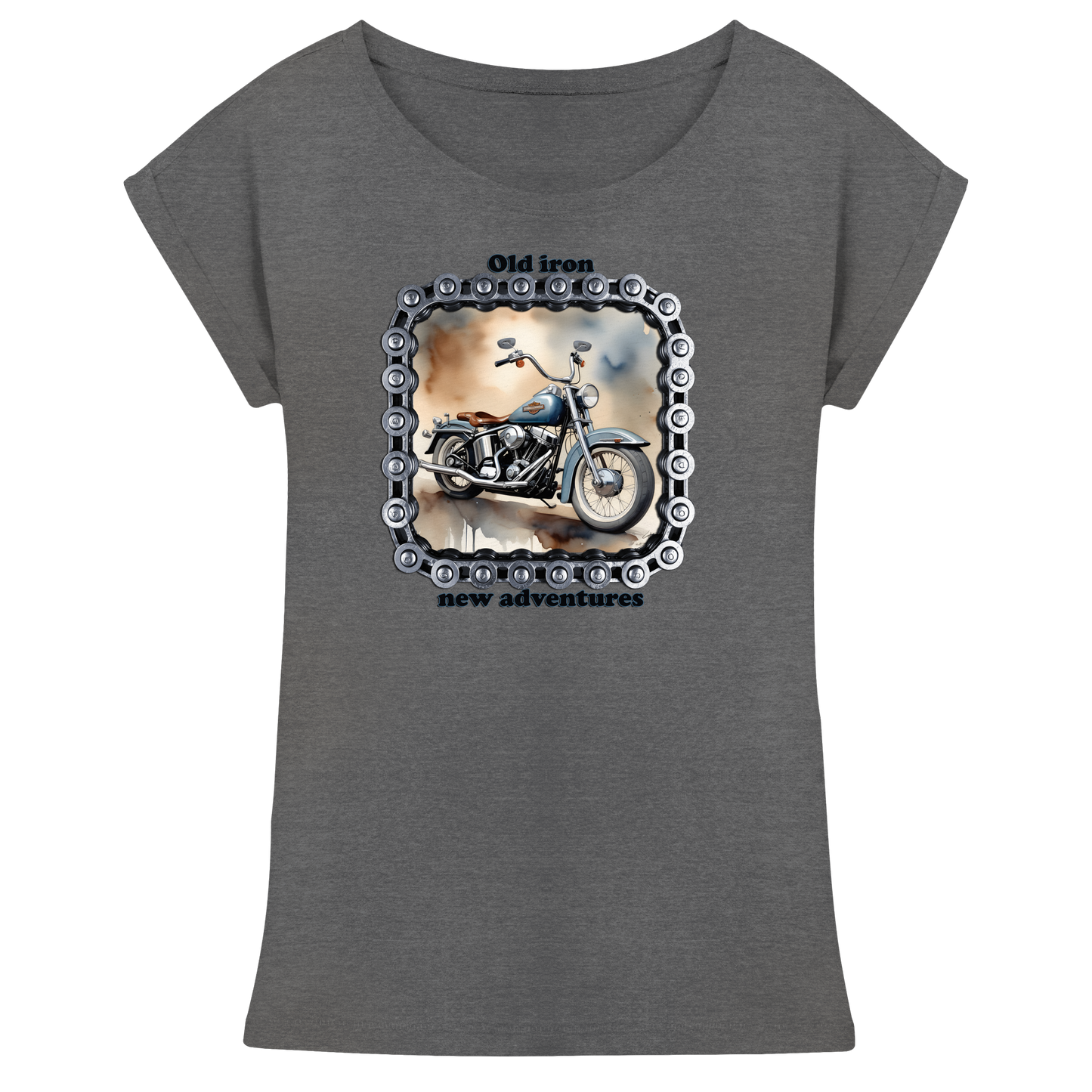 Bike4 - Womens Extended Shoulder T-Shirt