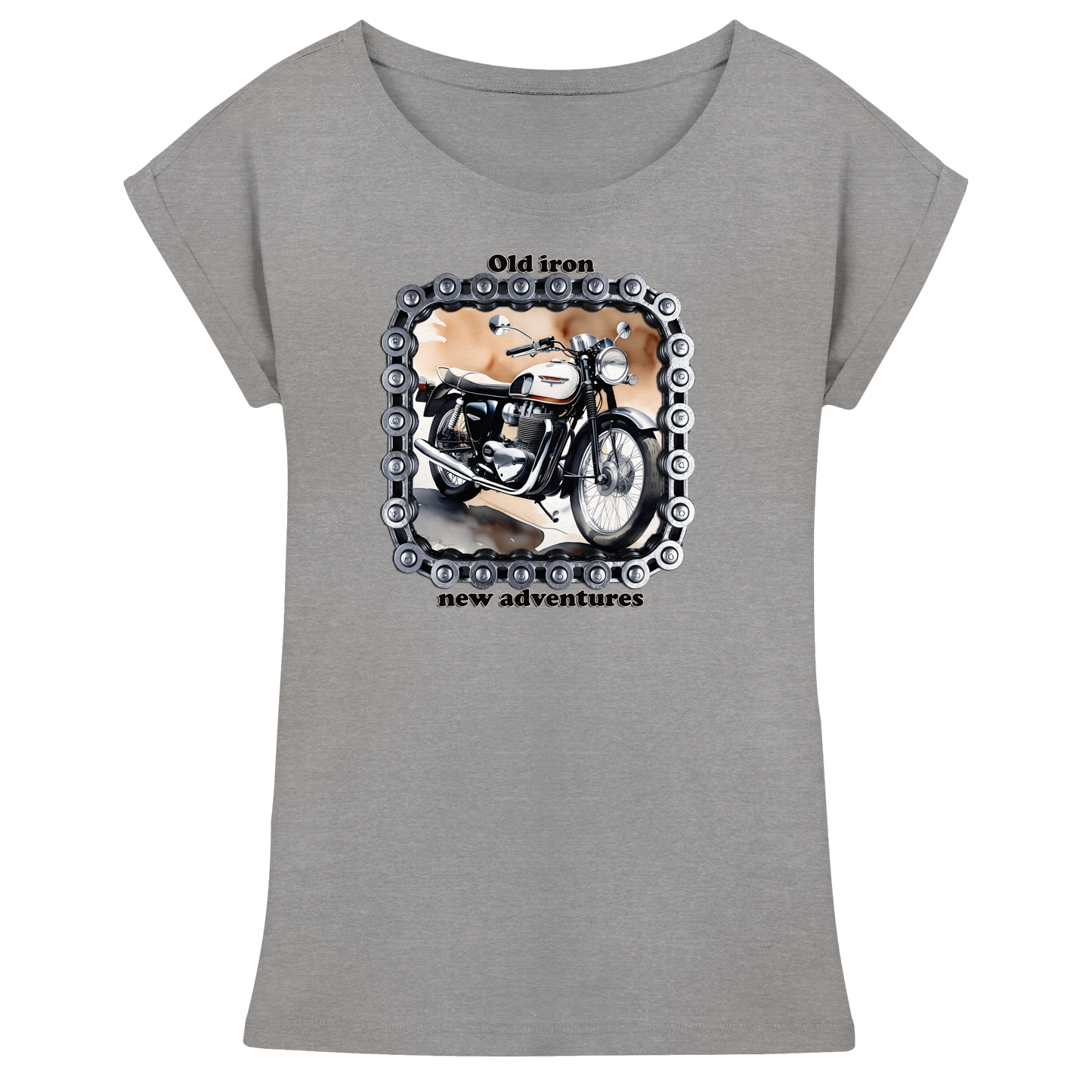 Bike3 - Womens Extended Shoulder T-Shirt