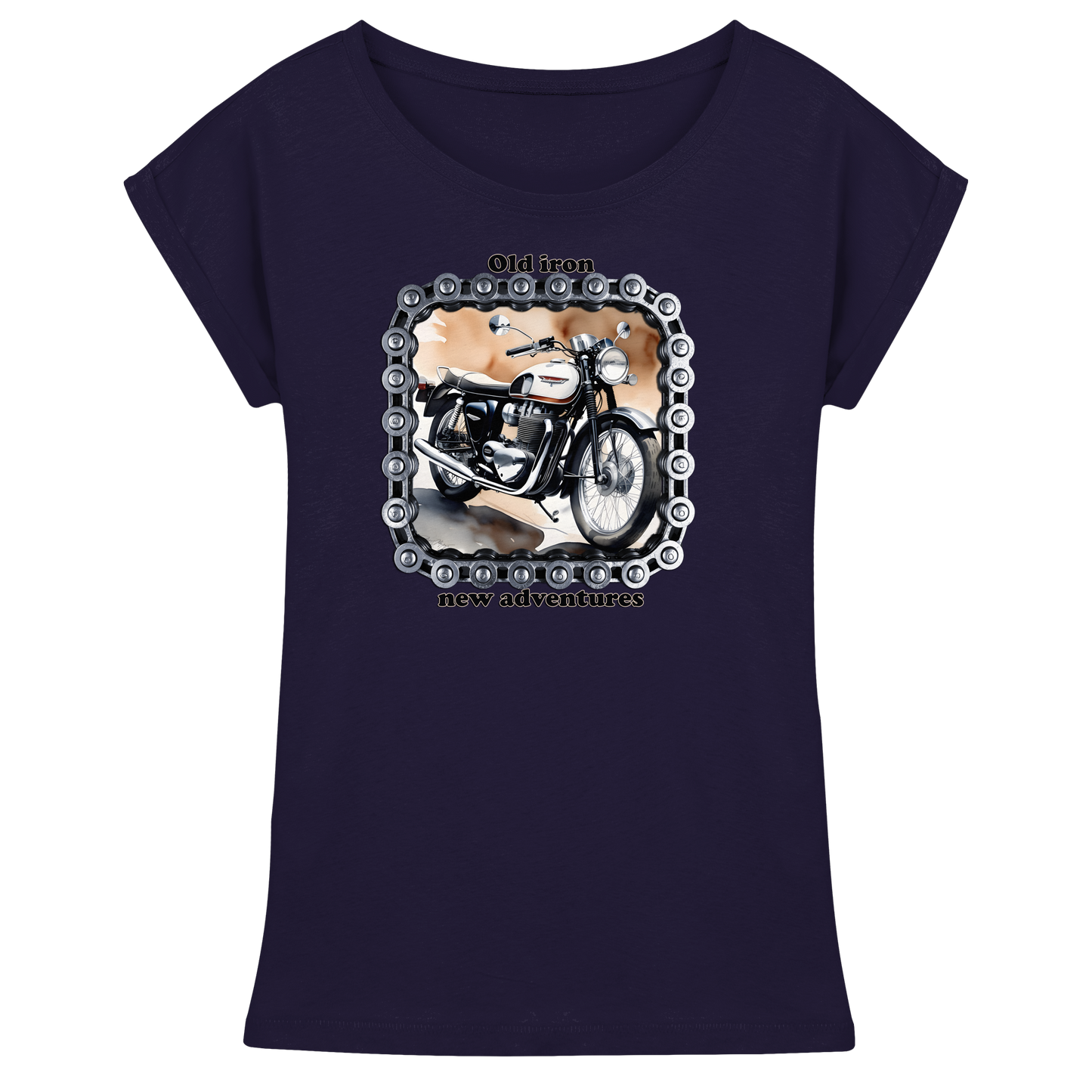 Bike3 - Womens Extended Shoulder T-Shirt