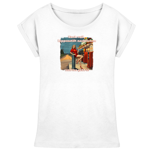 Pinup 7 - Womens Extended Shoulder T-Shirt