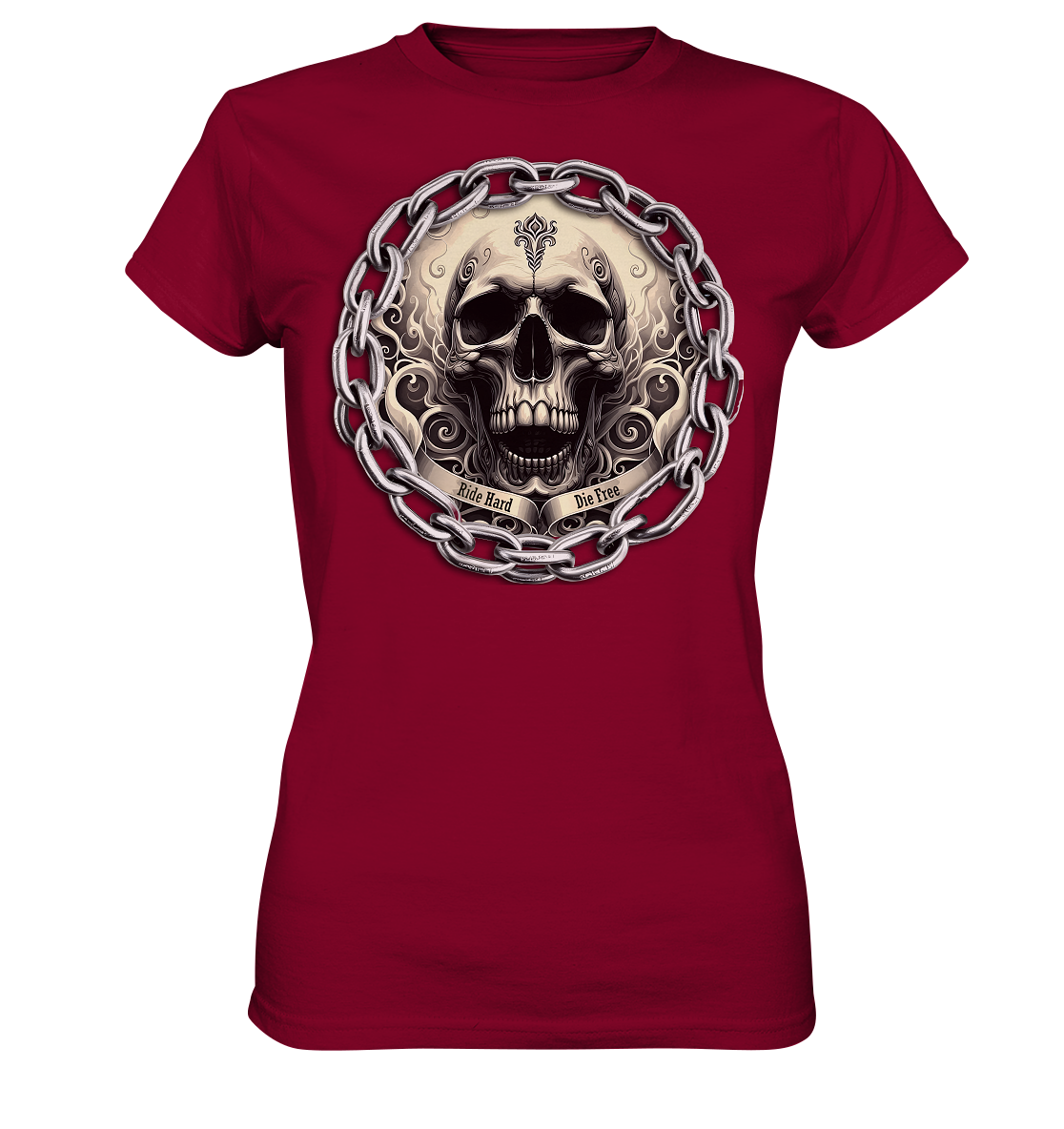 New Deathhead3 -  Womens Premium Classic T-Shirt